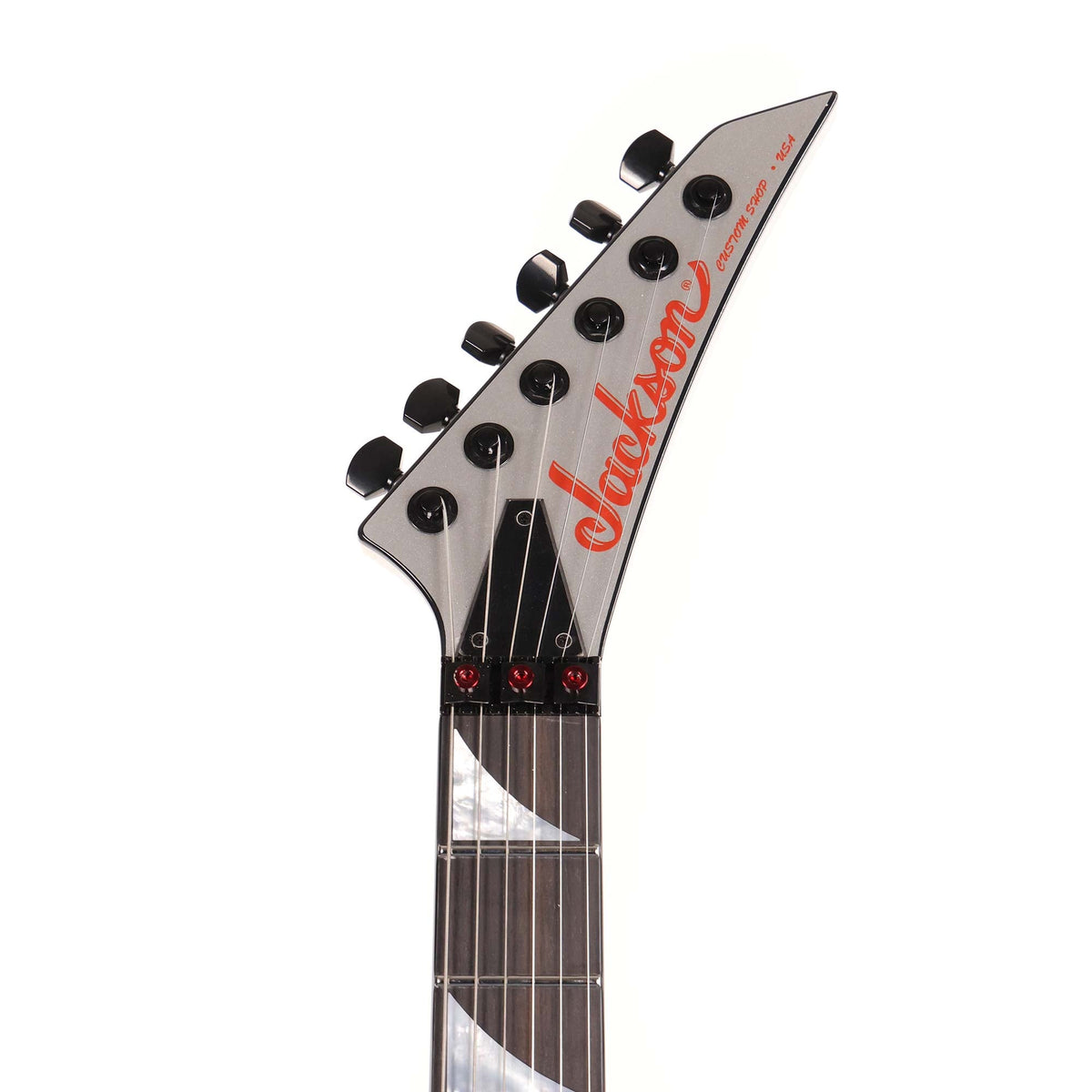 Jackson Custom Shop Soloist HH Floyd Rose Orion Silver — 9