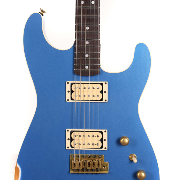Charvel Custom Shop San Dimas Nitro Aged Lake Placid Blue Relic