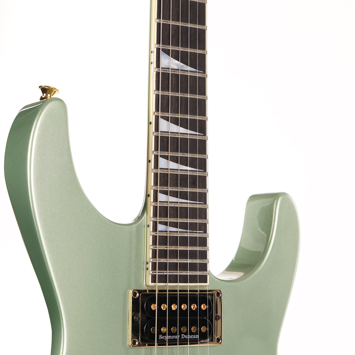 Jackson Custom Shop SL2H Floyd Rose Sage Green Metallic — 5