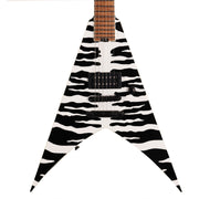 Jackson Custom Shop KIng V Black & White Bengal