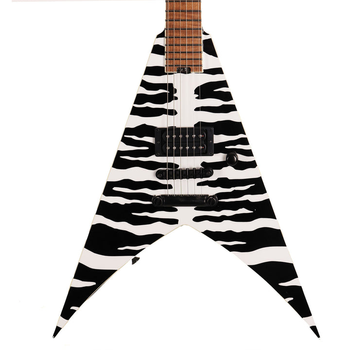 Jackson Custom Shop KIng V Black & White Bengal