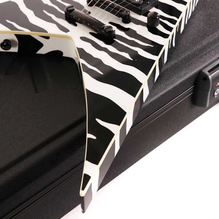 Jackson Custom Shop KIng V Black & White Bengal