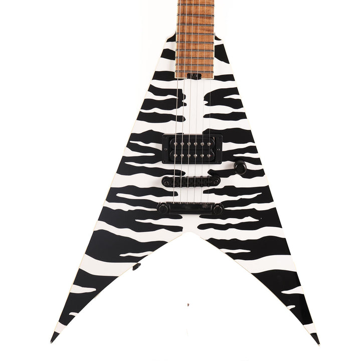 Jackson Custom Shop King V Black & White Bengal