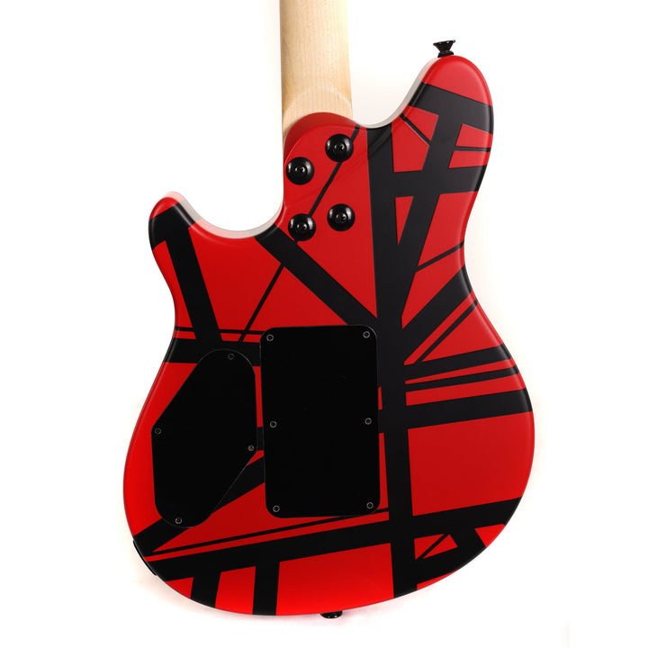 EVH Custom Shop Wolfgang 1H Floyd Rose Ferrari Red with Black Stripes