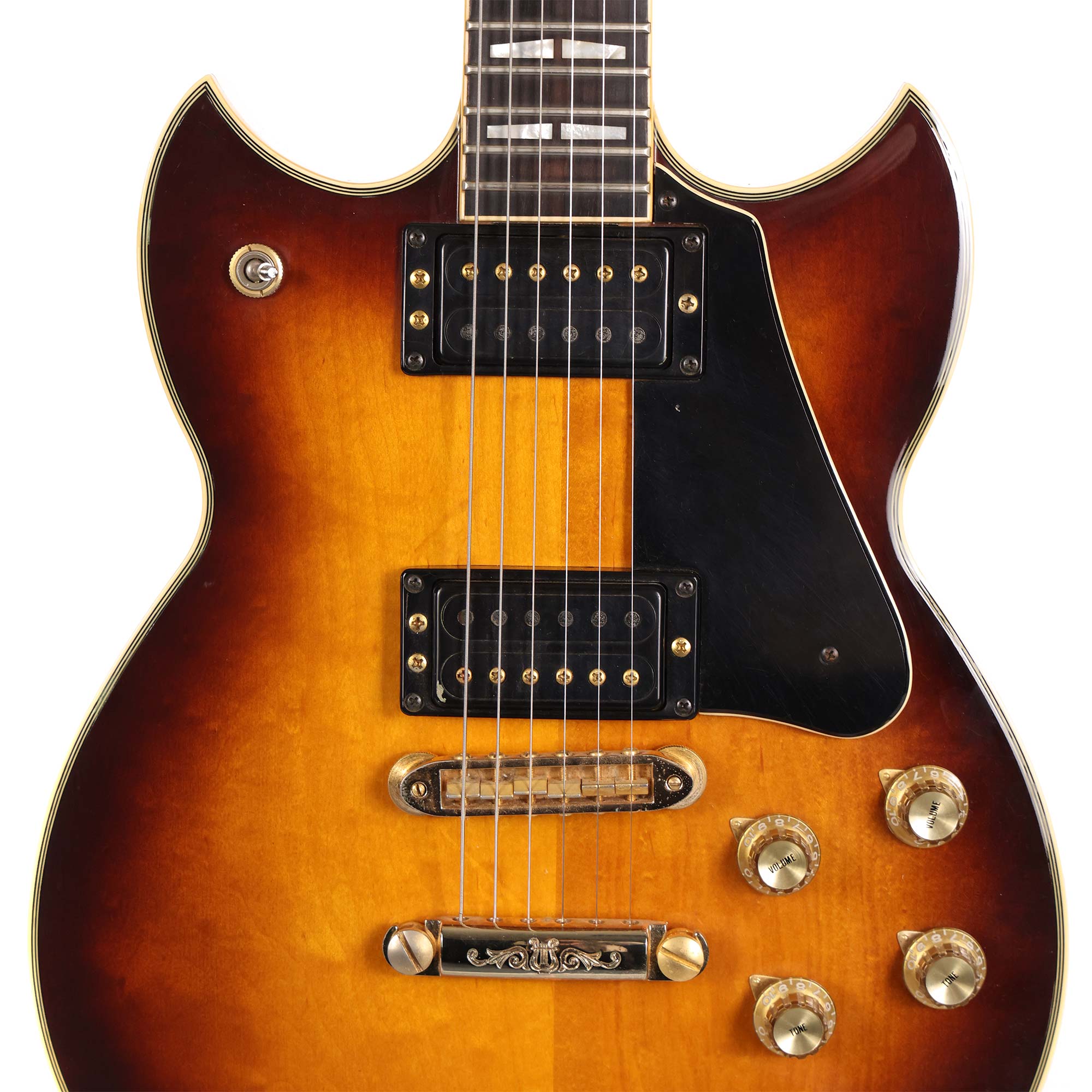 YAMAHA SG-1000 サンバースト 1983 Yamaha SG1000 Cherry Sunburst | The Music Zoo