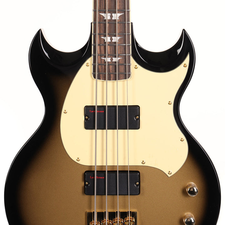Woodrite Guitars Graver Bass Goldburst