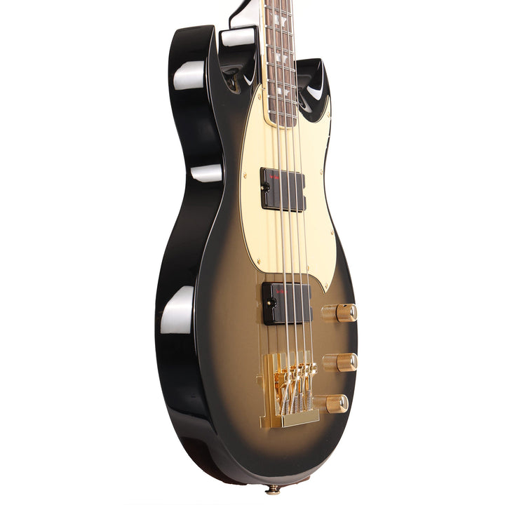 Woodrite Guitars Graver Bass Goldburst