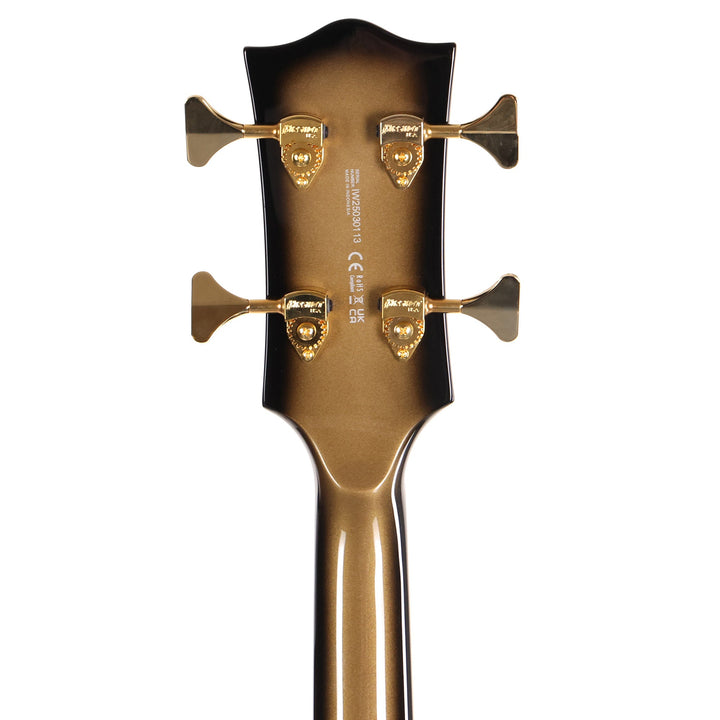 Woodrite Guitars Graver Bass Goldburst