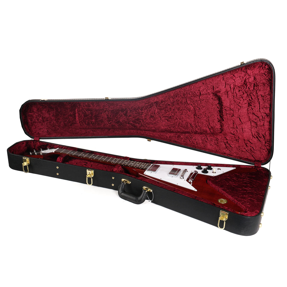 Gibson Custom Shop 1971 Flying V Medallion Reissue VOS Medallion Cherry — 12