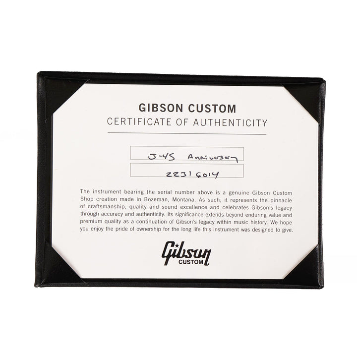 Gibson J-45 Anniversary Limited Edition Acoustic-Electric Cremona Burst