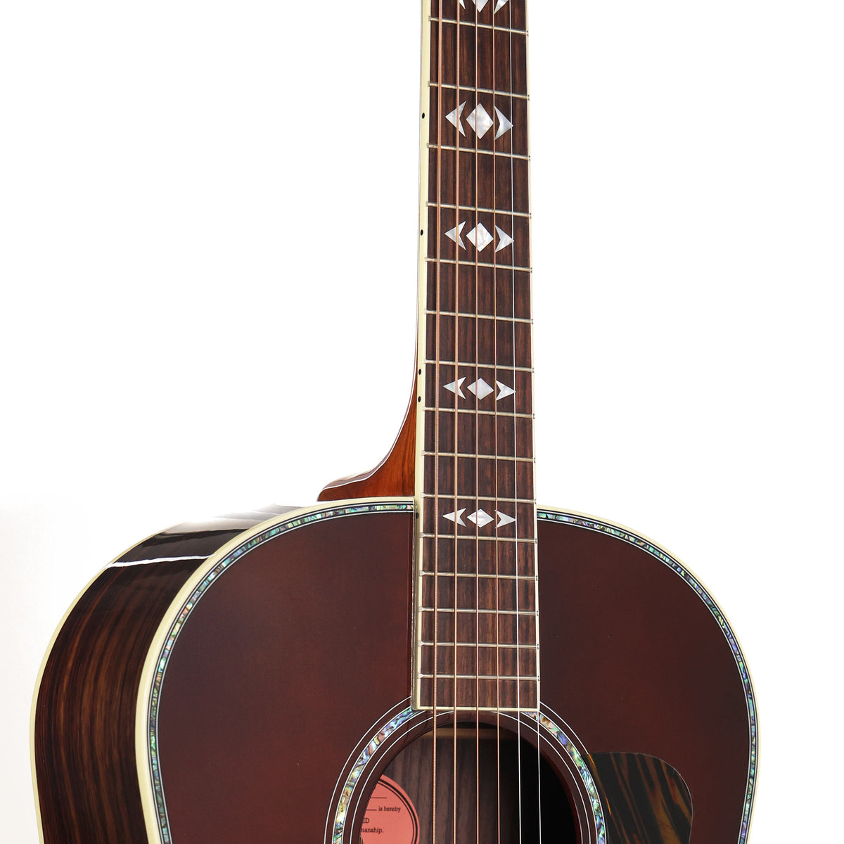 Gibson Custom Advanced Jumbo Anniversary Limited Edition Acoustic-Electric Cremona Burst — 7