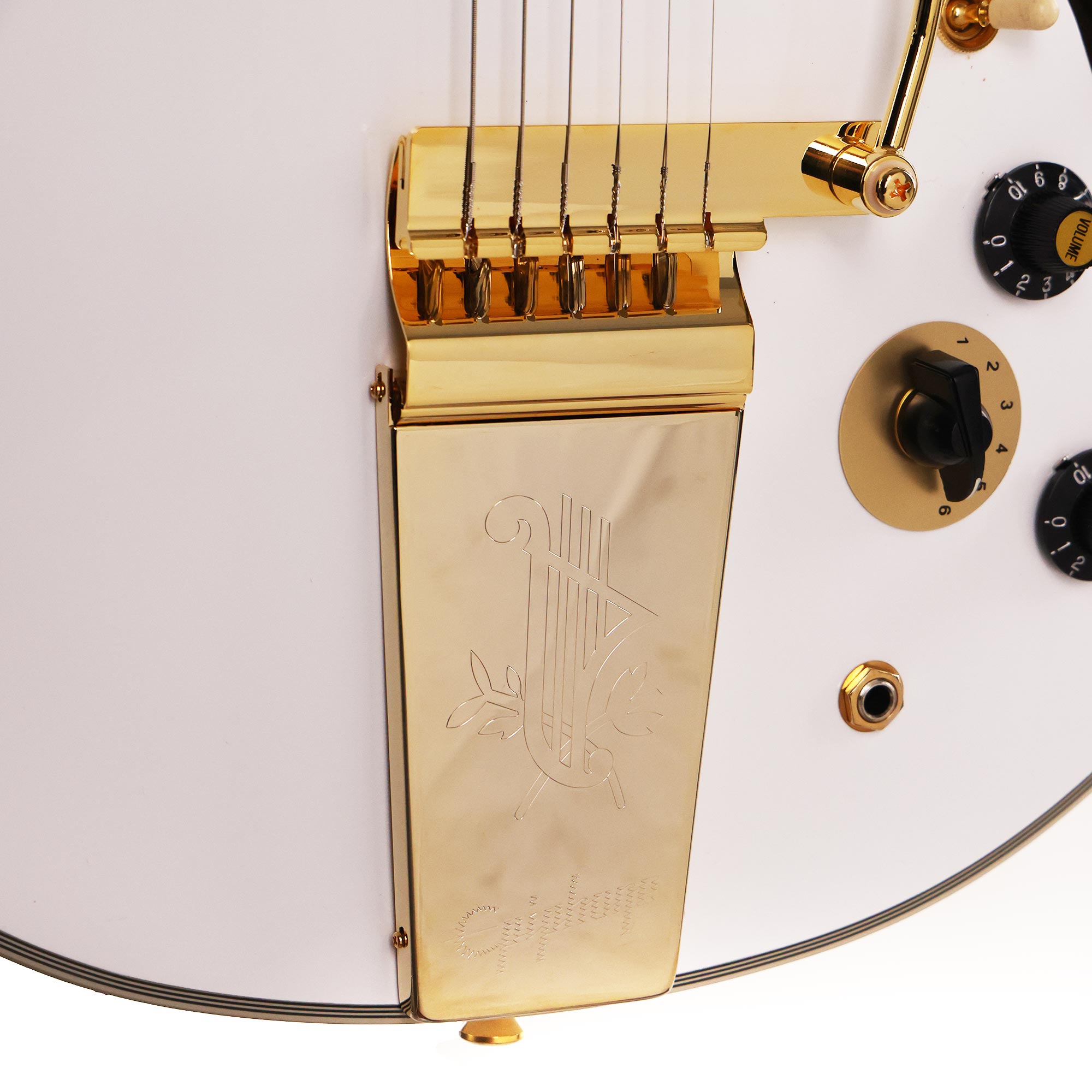 Epiphone Alex Lifeson 1976 ES-355 Reissue Alpine White | The Music Zoo