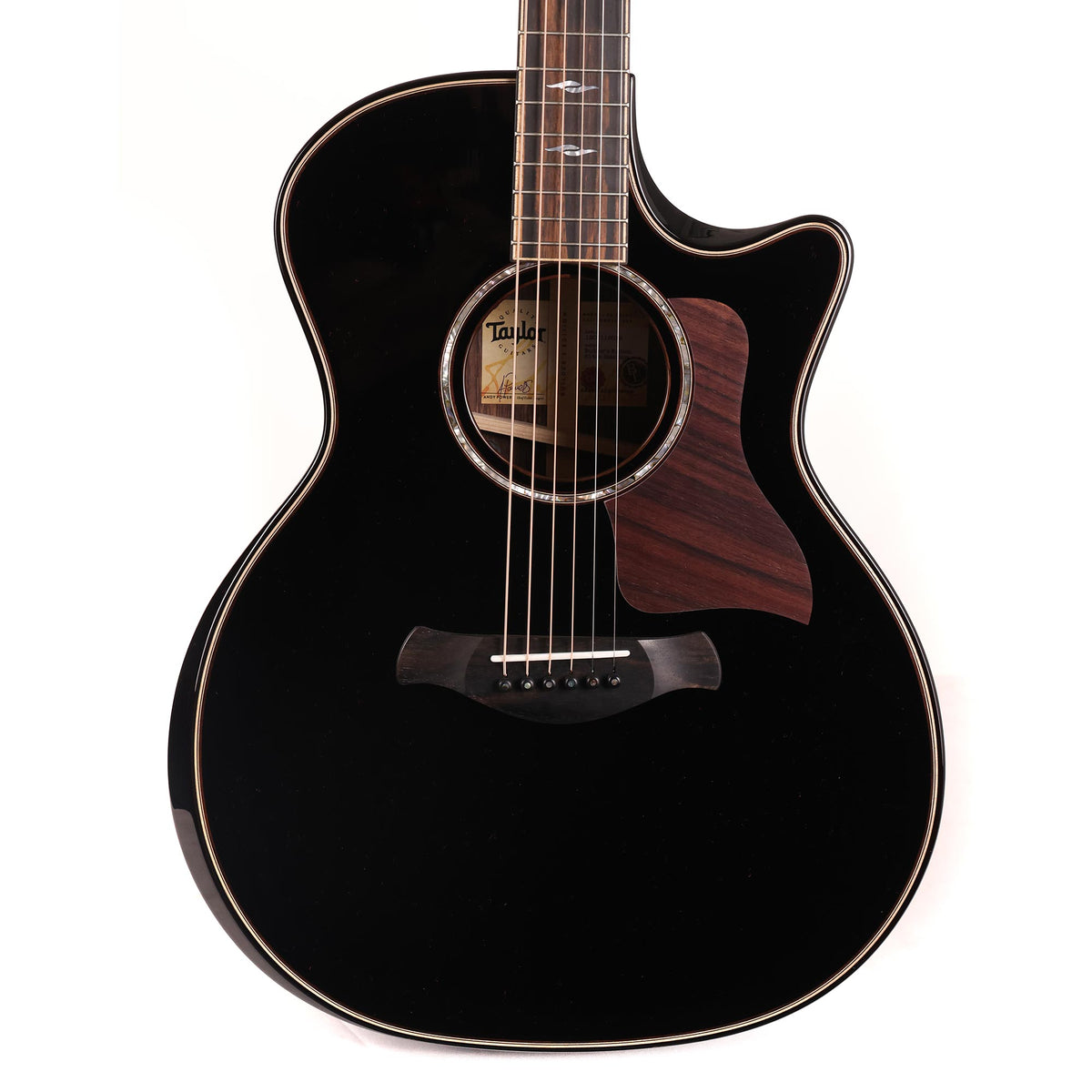 Taylor 814ce Next Generation Grand Auditorium Acoustic-Electric Blacktop — 2