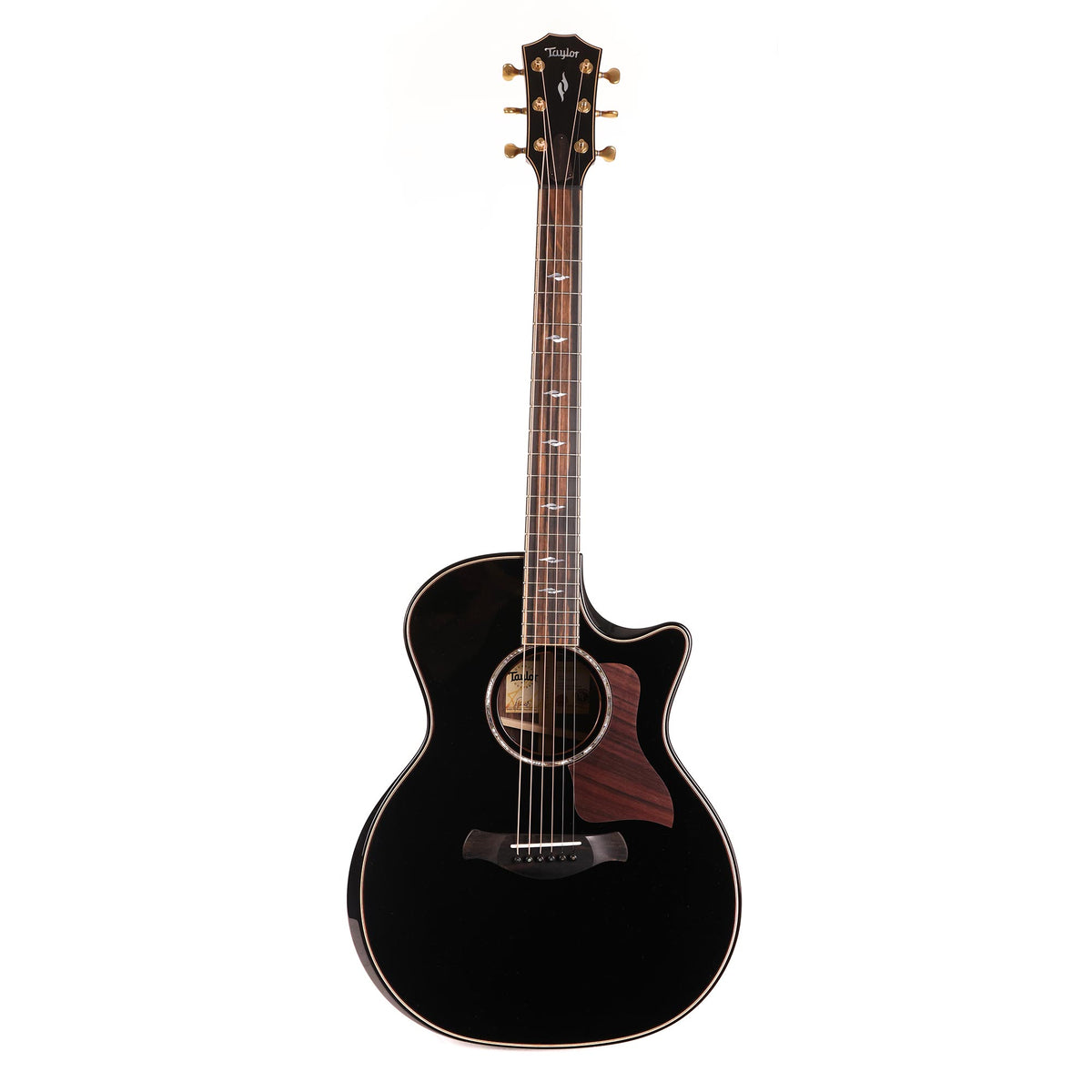 Taylor 814ce Next Generation Grand Auditorium Acoustic-Electric Blacktop — 3