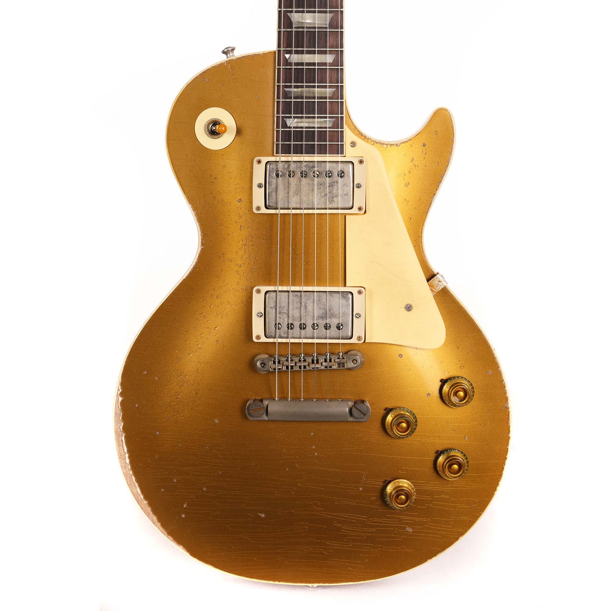 Gibson Custom Shop 1957 Les Paul Reissue Goldtop Ultra Heavy Aged — 1