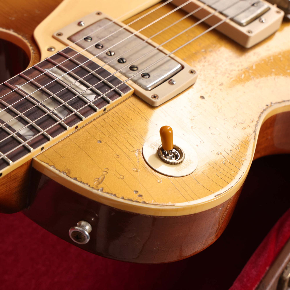 Gibson Custom Shop 1957 Les Paul Reissue Goldtop Ultra Heavy Aged — 7