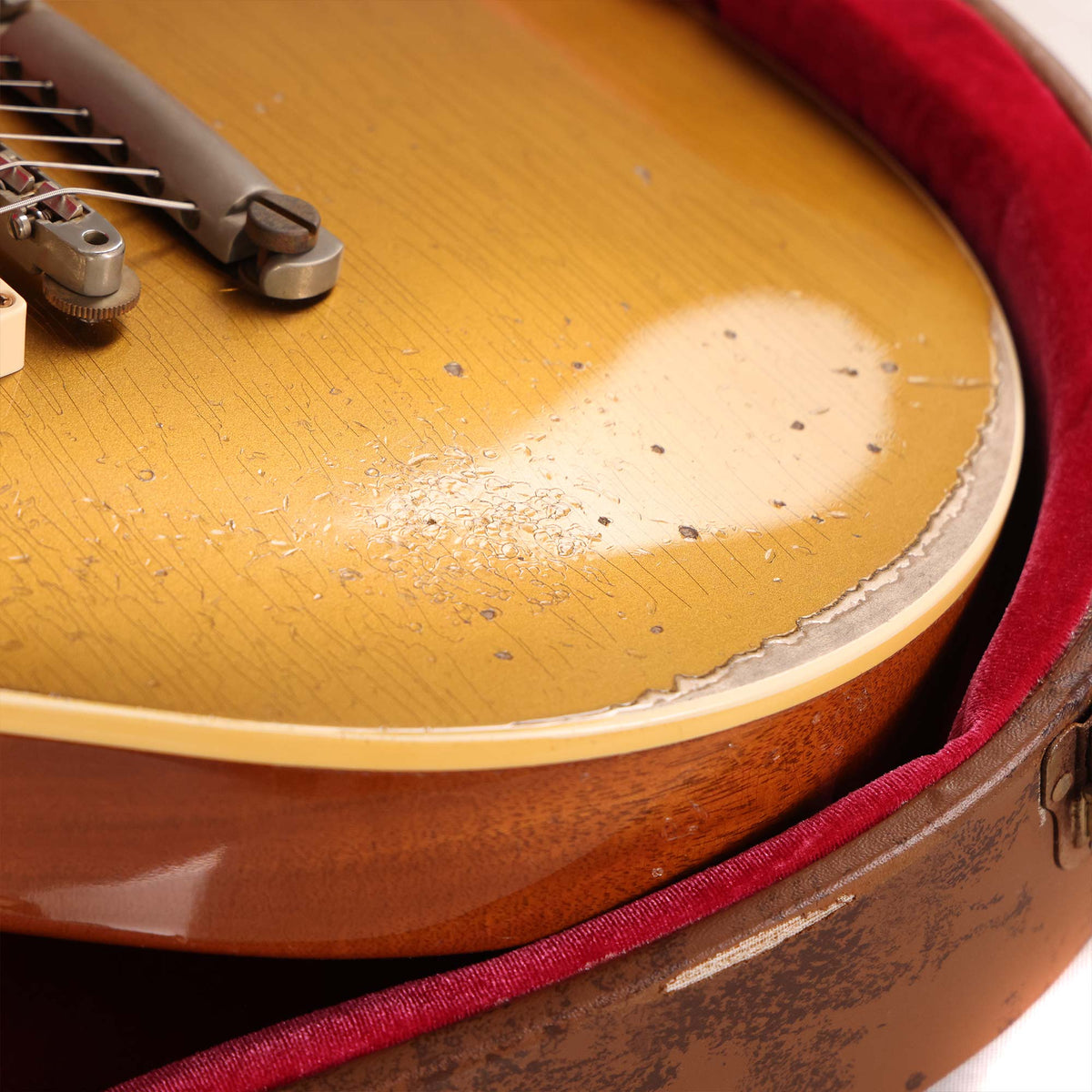 Gibson Custom Shop 1957 Les Paul Reissue Goldtop Ultra Heavy Aged — 9