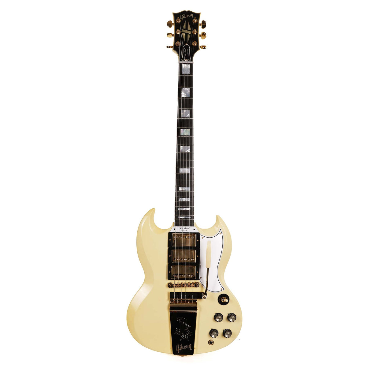 Gibson Custom Shop 1963 Les Paul SG Custom Reissue VOS Classic White — 2