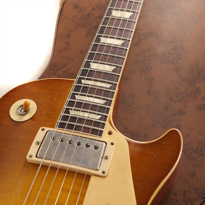 Gibson Custom Shop 1959 Les Paul Golden Poppy Burst Murphy Lab Heavy Aged