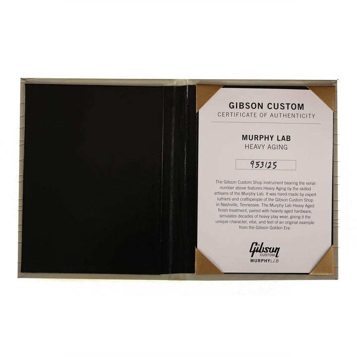 Gibson Custom Shop 1959 Les Paul Golden Poppy Burst Murphy Lab Heavy Aged