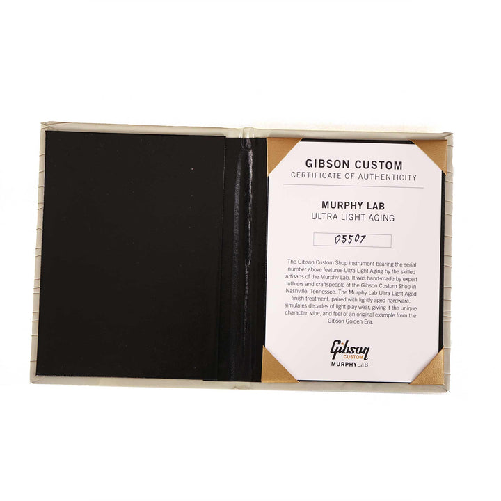 Gibson Custom Shop 1960 Les Paul Murphy Lab Ultra Light Aged Wide Tomato Burst