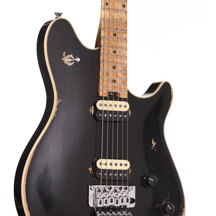 EVH Custom Shop Special Edition Wolfgang Black Nitro-Tour Relic
