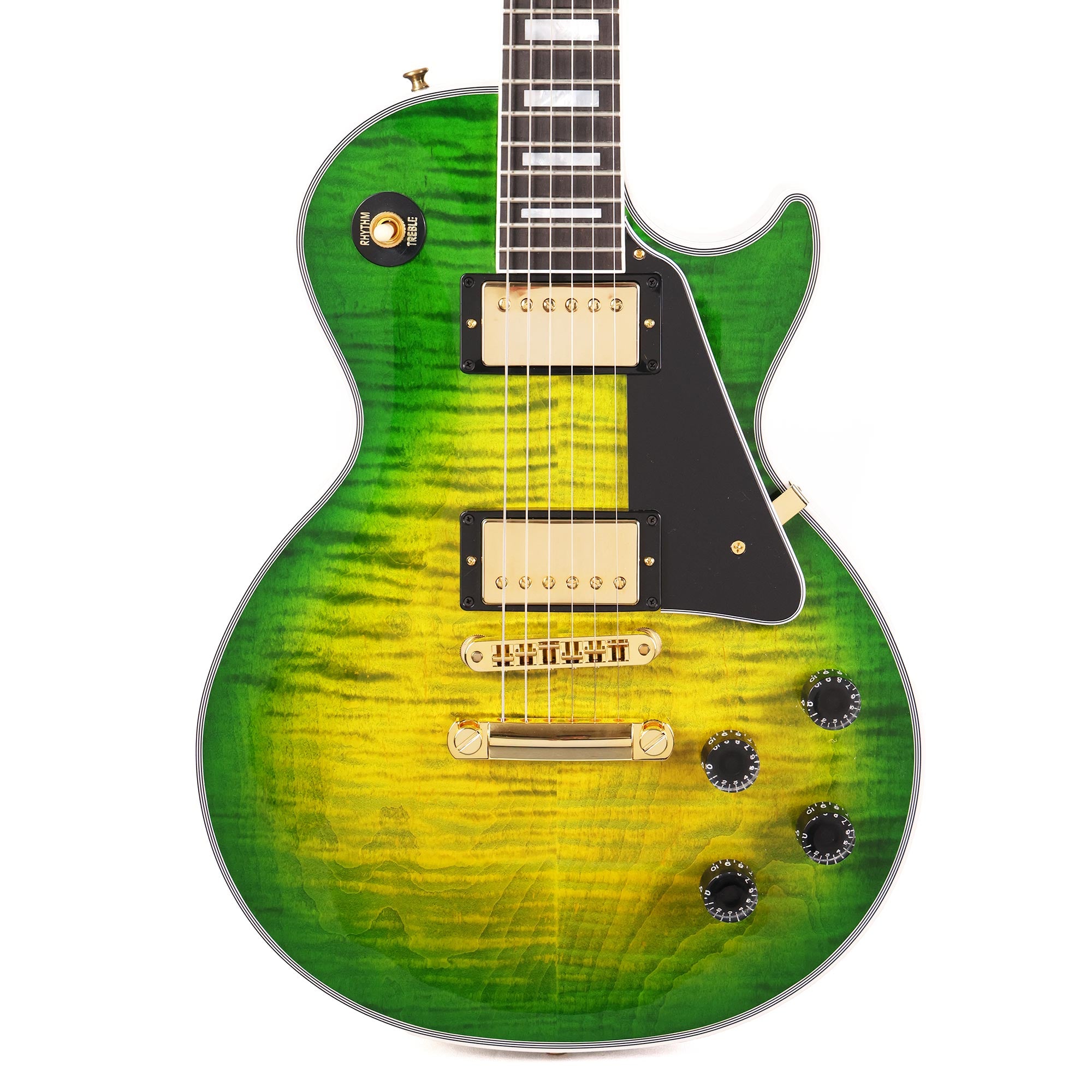 Gibson Custom Shop Les Paul Custom Iguana Burst Gloss Made 2