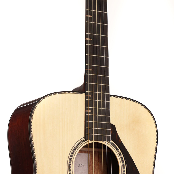 Yamaha FG9 M Acoustic Guitar Natural 2026