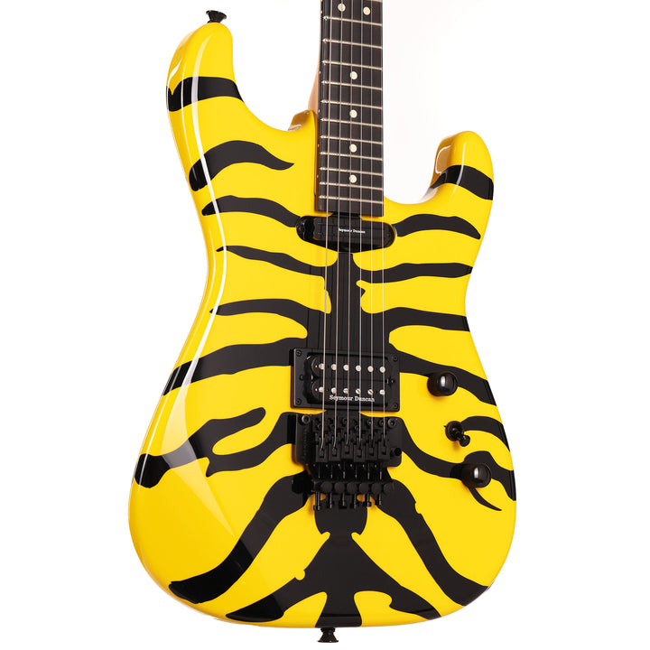Jackson Pro Origins 1985 Limited Edition San Dimas SD1 HS FR Yellow Bengal