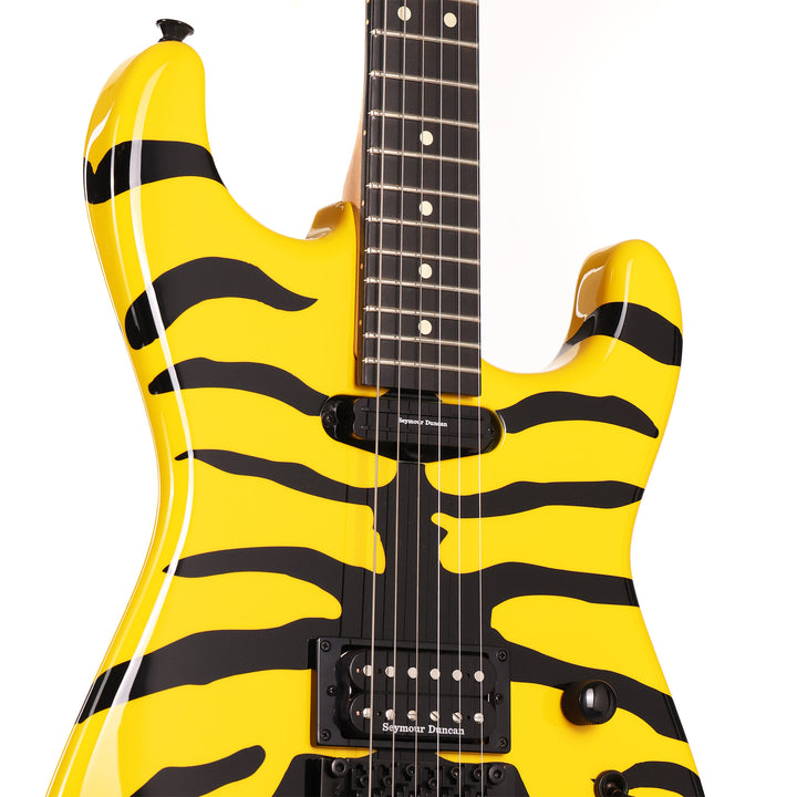 Jackson Pro Origins 1985 Limited Edition San Dimas SD1 HS FR Yellow Bengal