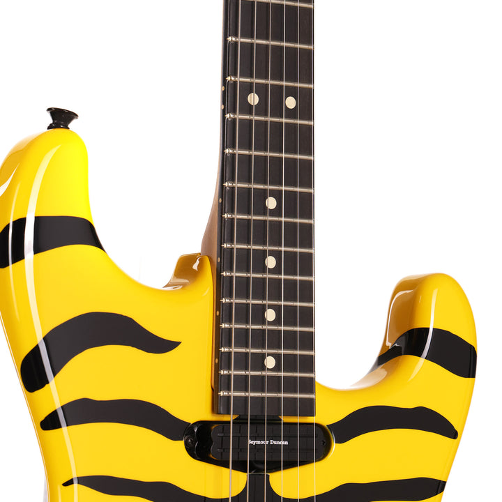 Jackson Pro Origins 1985 Limited Edition San Dimas SD1 HS FR Yellow Bengal