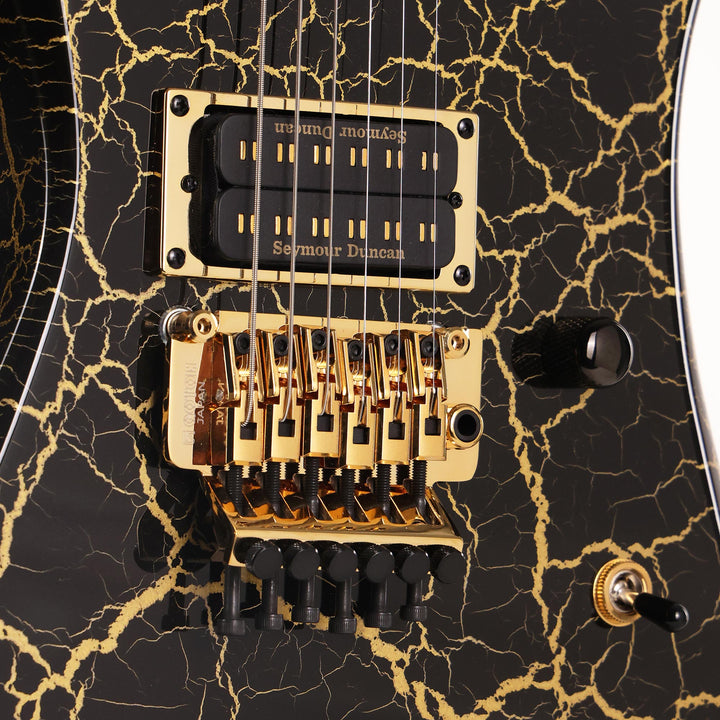 Jackson Brandon Ellis Signature Kelly KE27 Gold Crackle