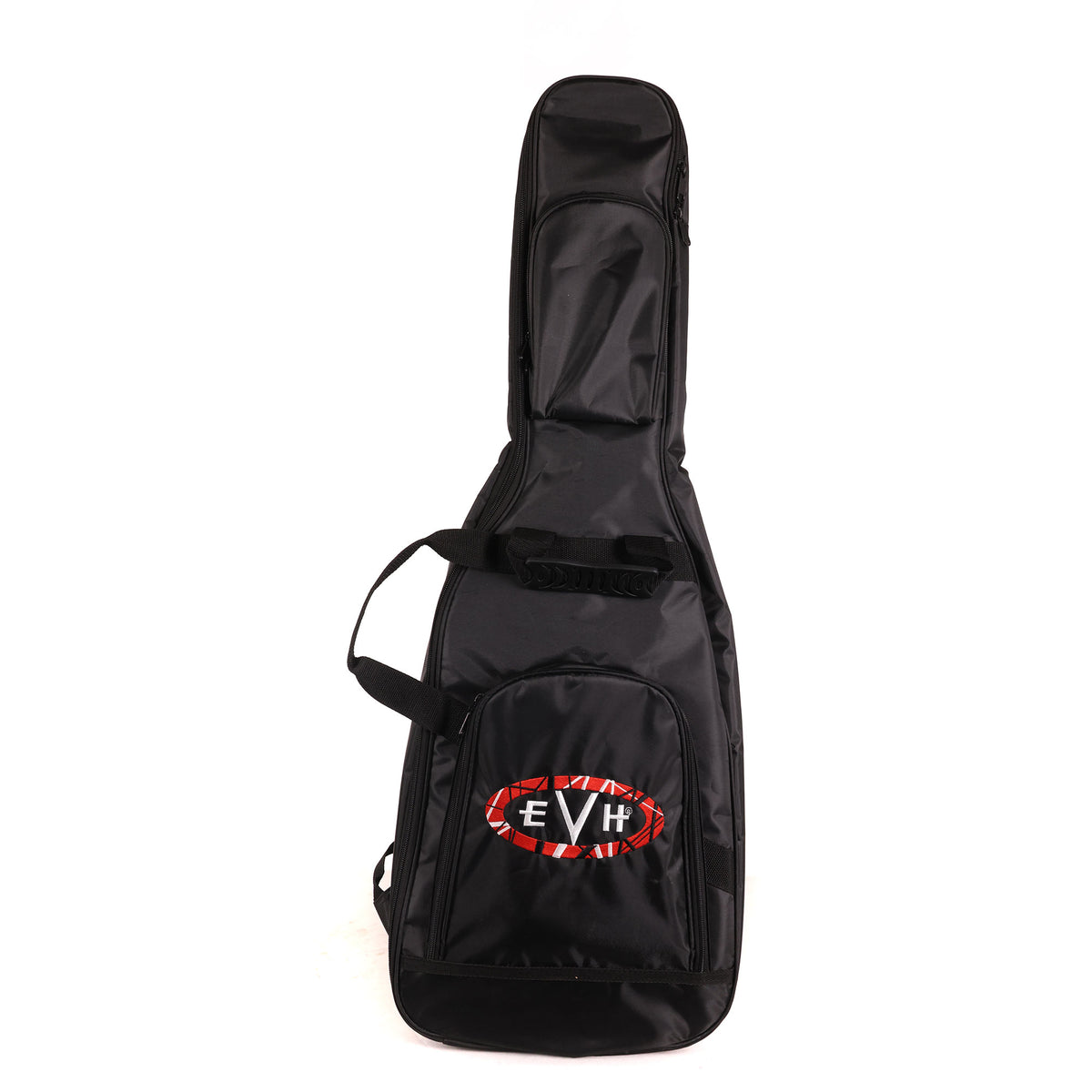 EVH Limited Edition Wolfgang Special Striped Series Red Black and White Aged — 10