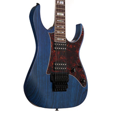 Ibanez Prestige RG653DX Transparent Deep Blue Flat