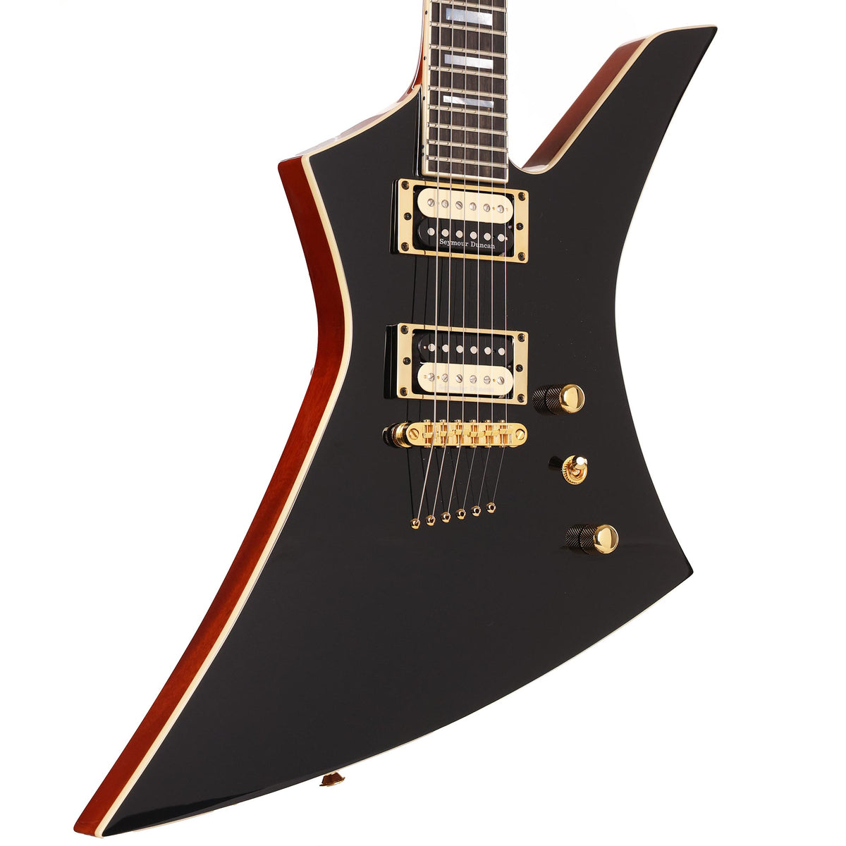 Jackson Custom Shop Kelly Black and Natural — 1