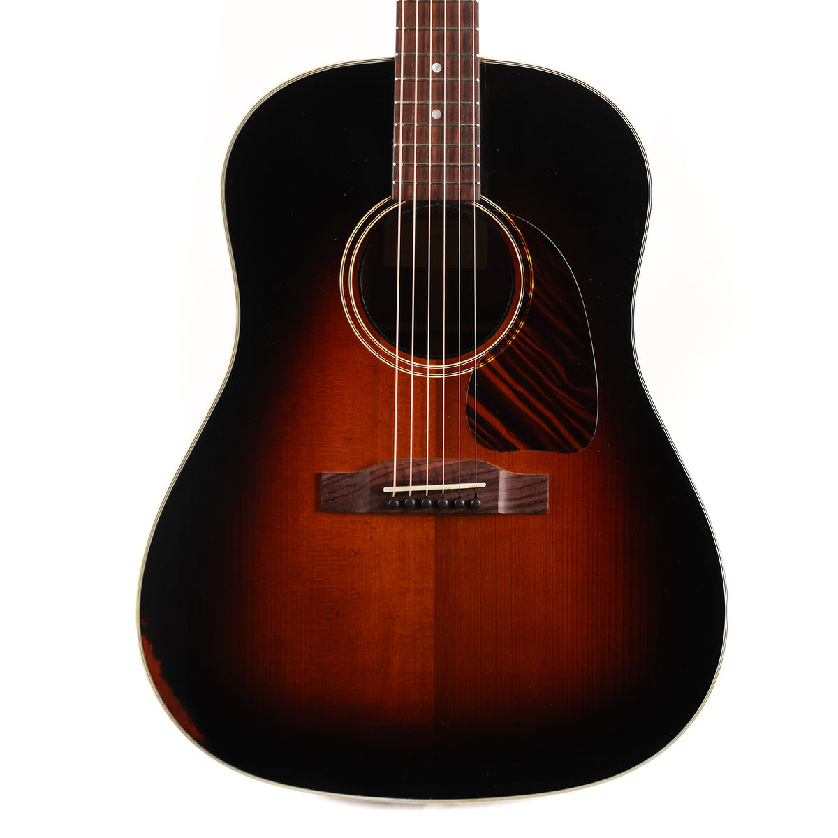 Eastman E15SS/V Dreadnought Acoustic Antique Sunburst — 2