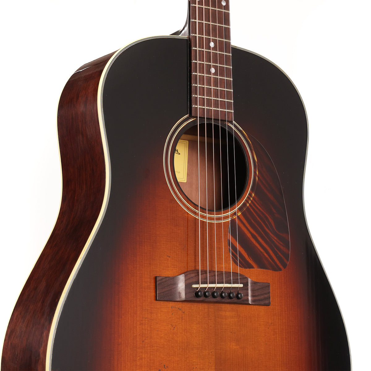 Eastman E15SS/V Dreadnought Acoustic Antique Sunburst — 5