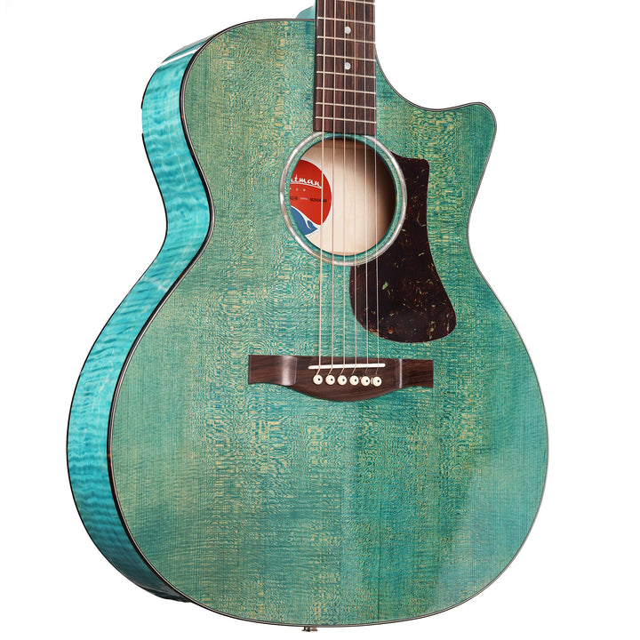 Eastman PCH3-GACE Acoustic-Electric Faded Blue | The Music Zoo