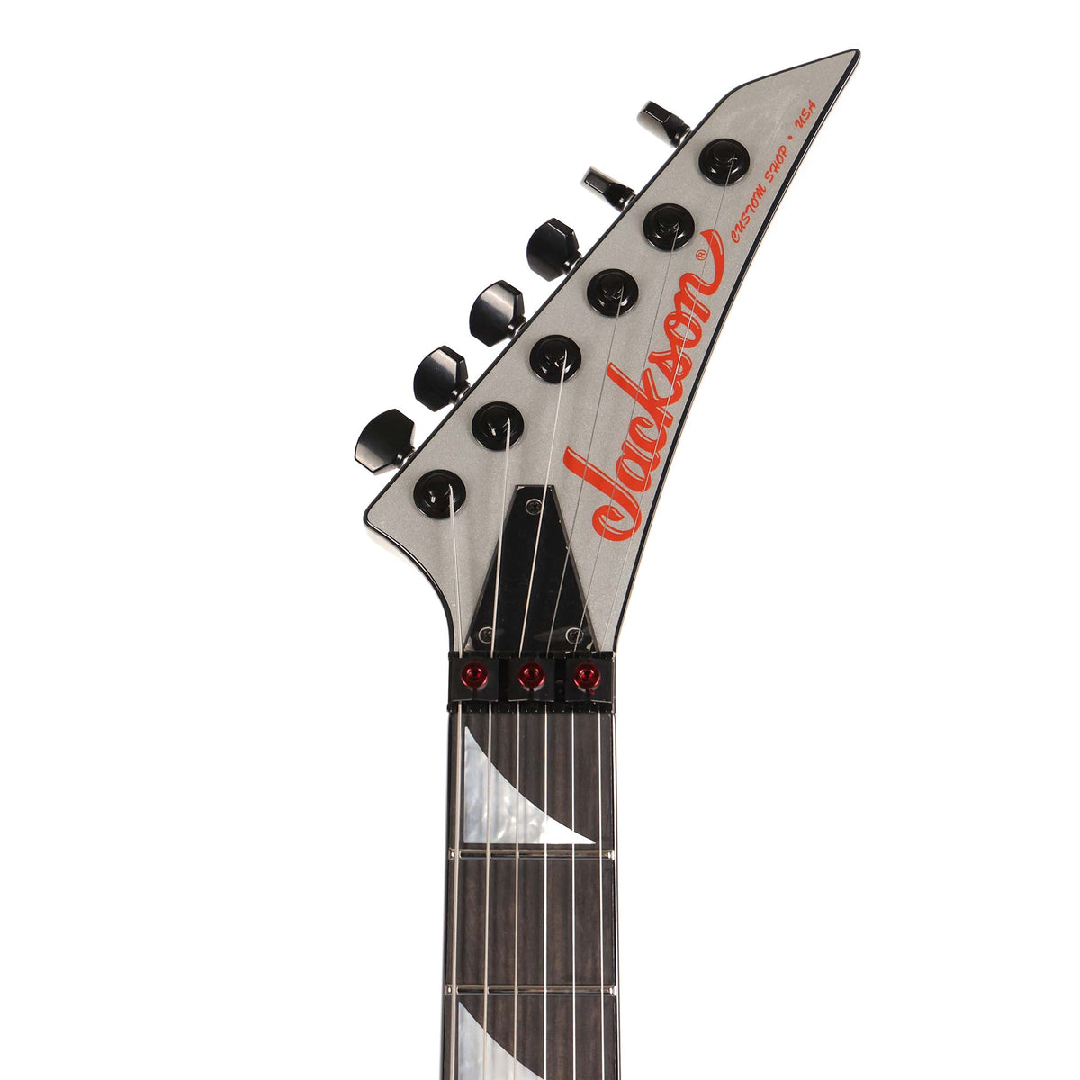 Jackson Custom Shop Soloist HH Floyd Rose Orion Silver — 10