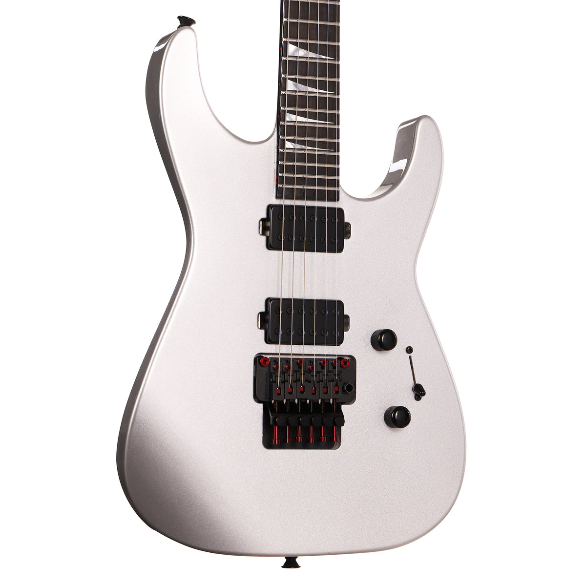 Jackson Custom Shop Soloist HH Floyd Rose Orion Silver — 1
