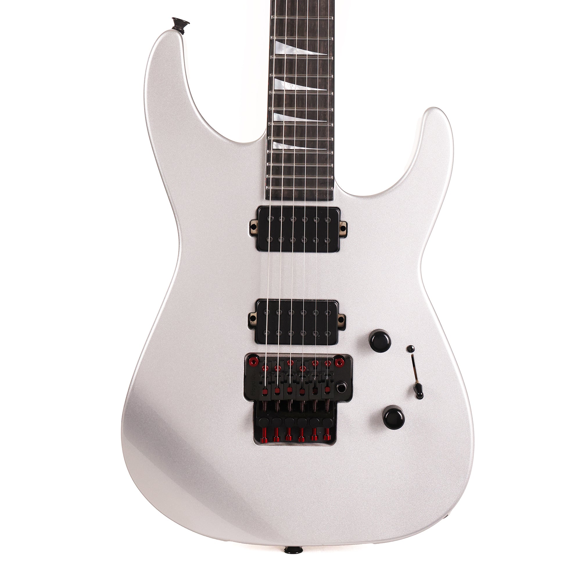 Jackson Custom Shop Soloist HH Floyd Rose Orion Silver | The Music Zoo