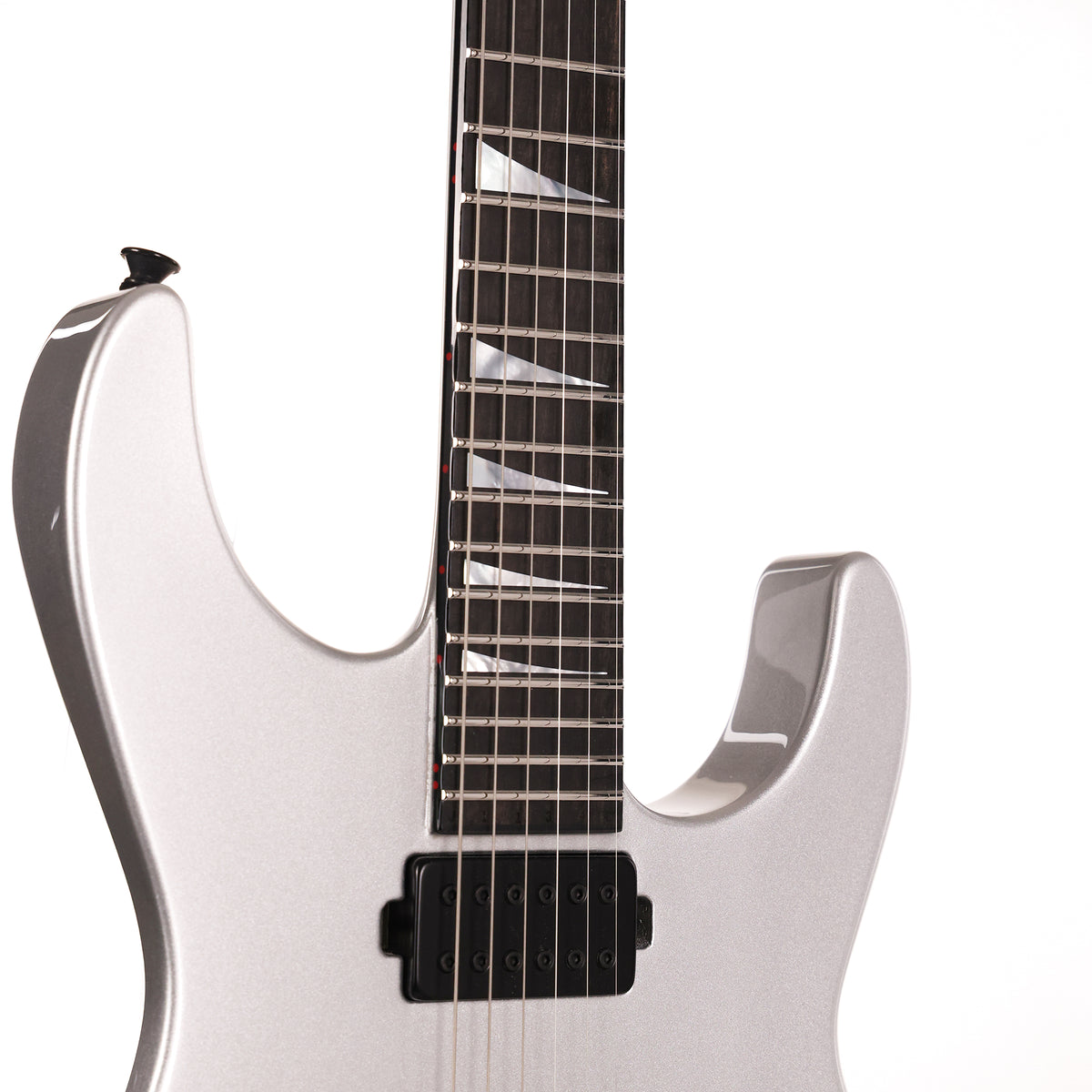 Jackson Custom Shop Soloist HH Floyd Rose Orion Silver — 5