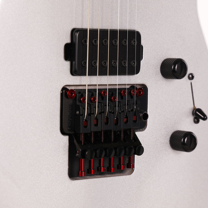 Jackson Custom Shop Soloist HH Floyd Rose Orion Silver