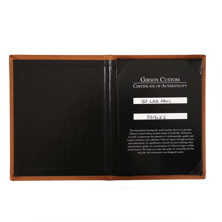 Gibson Custom Shop 1957 Les Paul Reissue Left-Handed VOS Goldtop