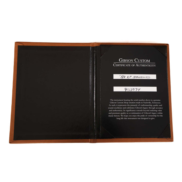 Gibson Custom Shop 1959 Les Paul Standard Made 2 Measure Super Lightweight VOS Bourbon Burst