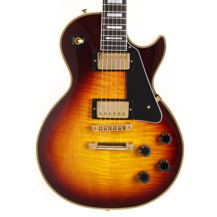 Gibson Custom Shop Les Paul Custom Made 2 Measure Figured Bourbon Burst