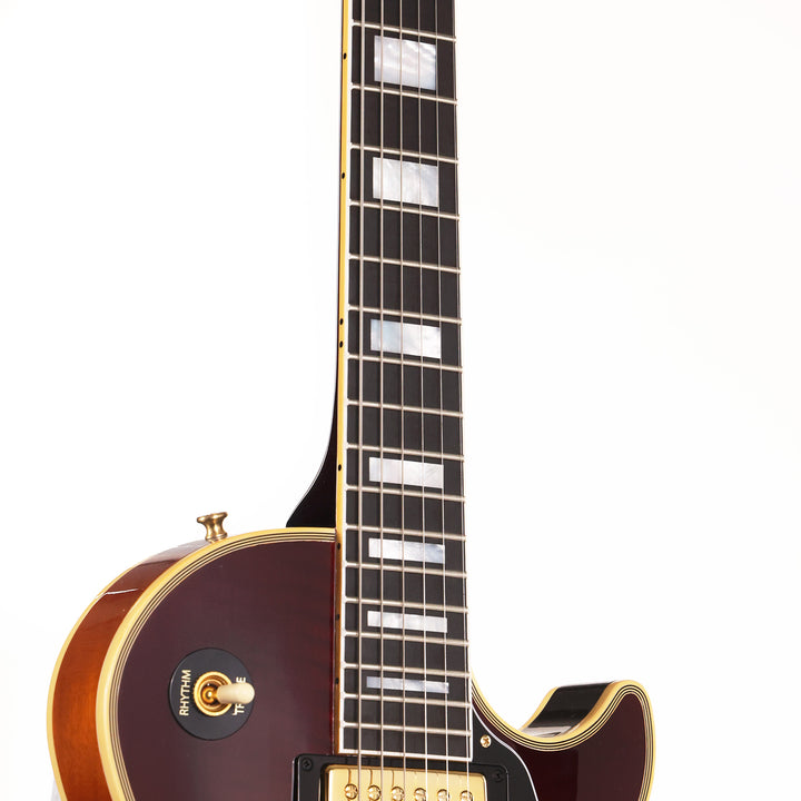 Gibson Custom Shop Les Paul Custom Made 2 Measure Figured Bourbon Burst