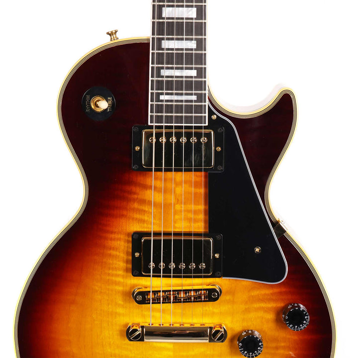 Gibson Custom Shop Les Paul Custom Made 2 Measure Figured Bourbon Burst