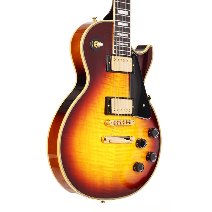 Gibson Custom Shop Les Paul Custom Made 2 Measure Figured Bourbon Burst