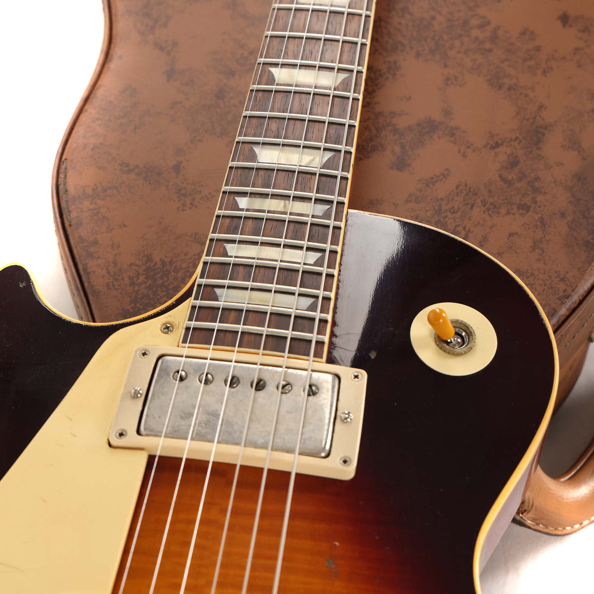 Gibson Custom Shop 1960 Les Paul Left-Handed Murphy Lab Heavy Aged Bourbon Burst — 11